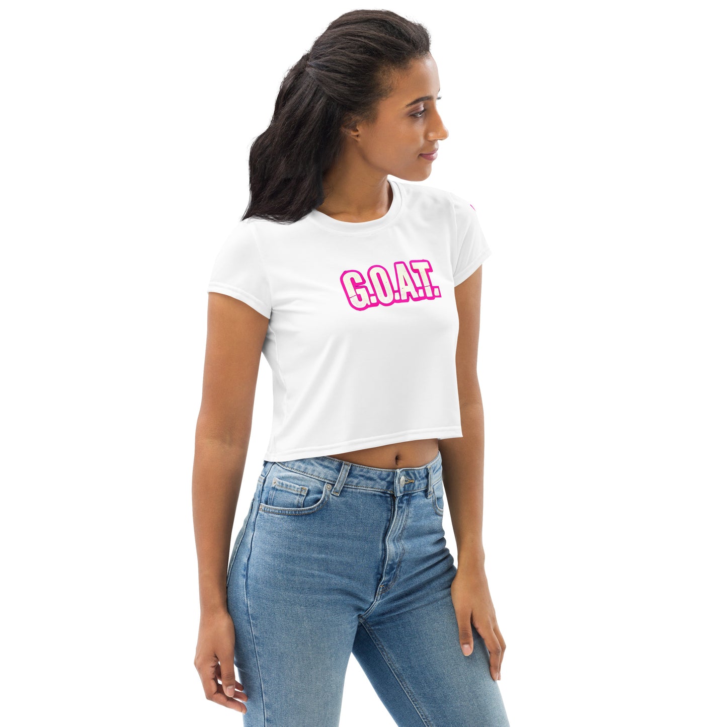 G.O.A.T. Women’s Crop Top right