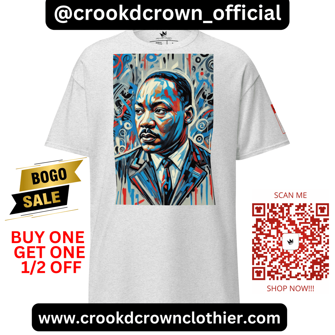 Spread Holiday Cheer with Crookd Crown Clothier’s BOGO Sale!