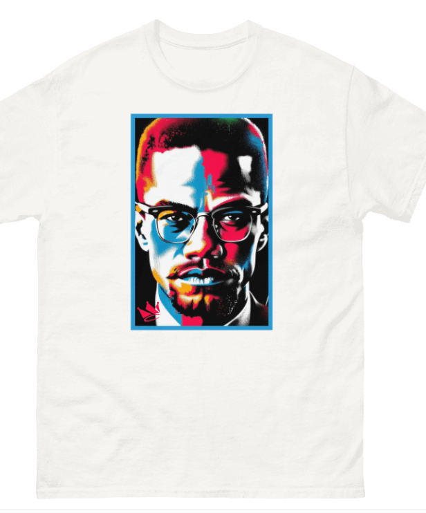Celebrate Legacy and Leadership with the Malcolm X History Tee