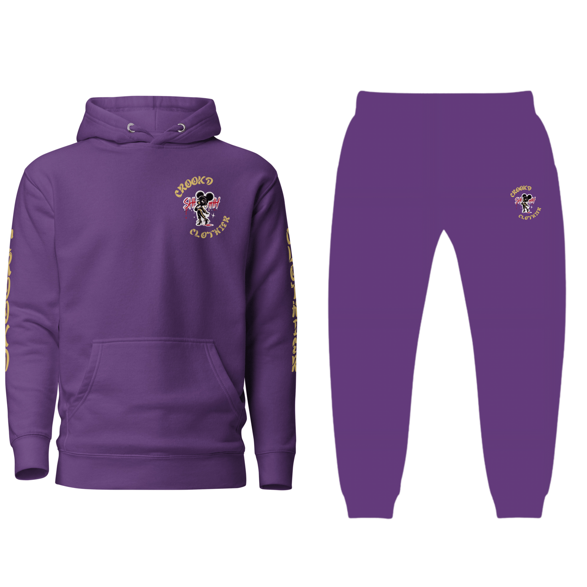 Women's Silent Allegiance Jogger Set purple