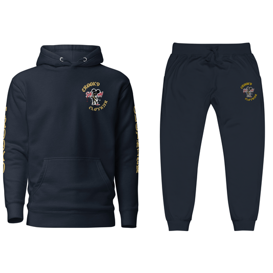 Women's Silent Allegiance Jogger Set navy