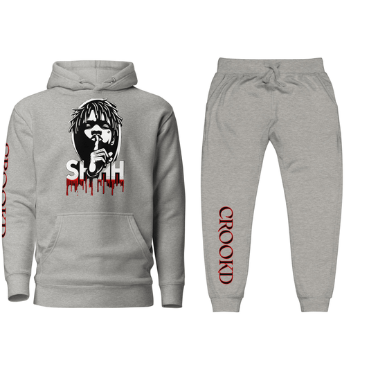 Silent Allegiance Jogger Set gray