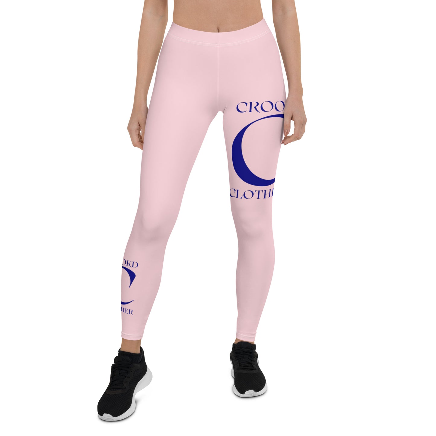 Crookd Luxe Contour Leggings – Pink