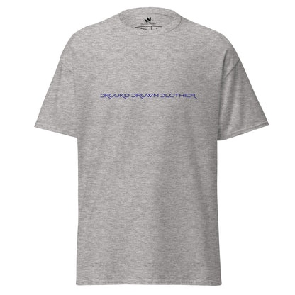 Navy "RESILIENT ROSES" - Grey T-Shirt