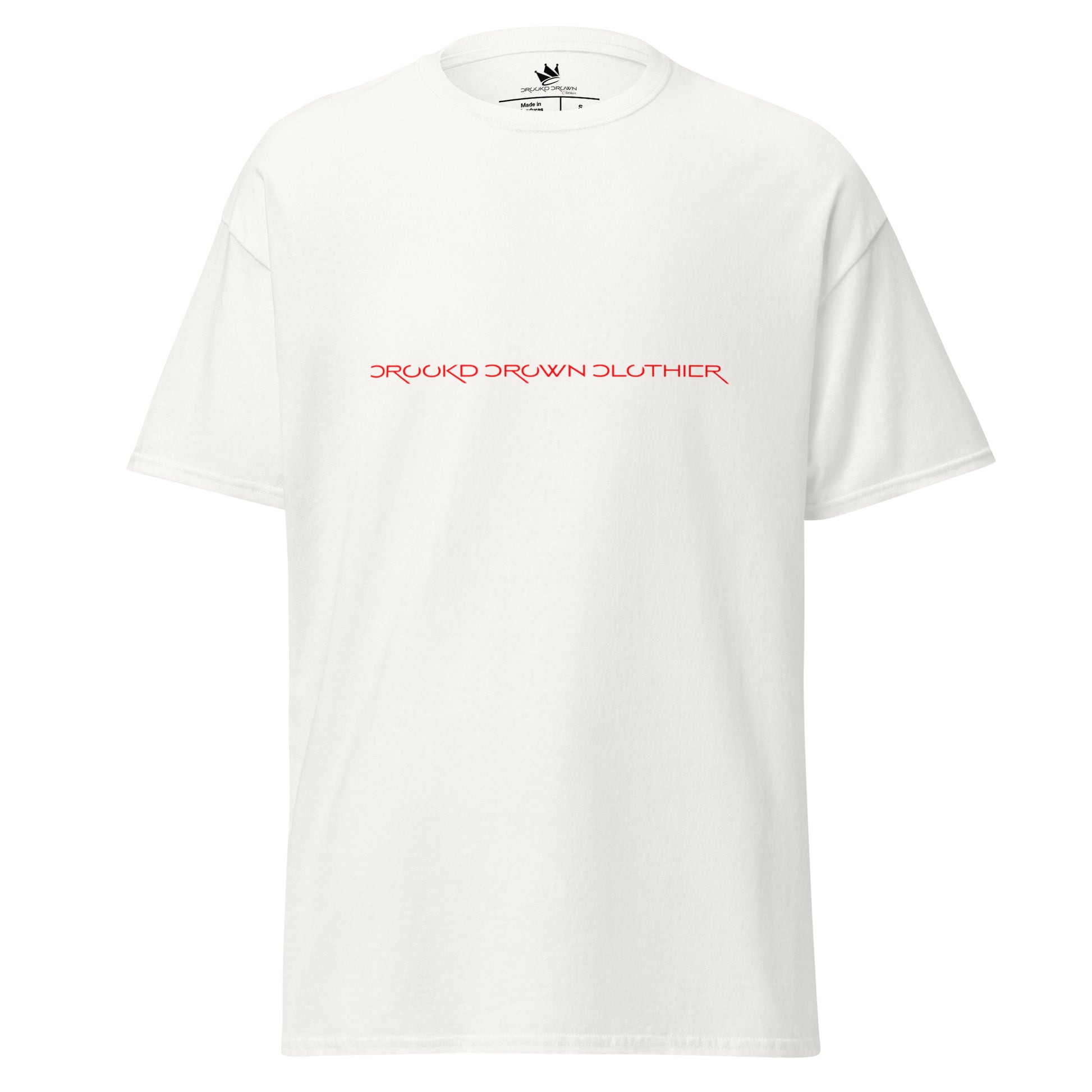 Red "RESILIEROSESNT " - White T-Shirt