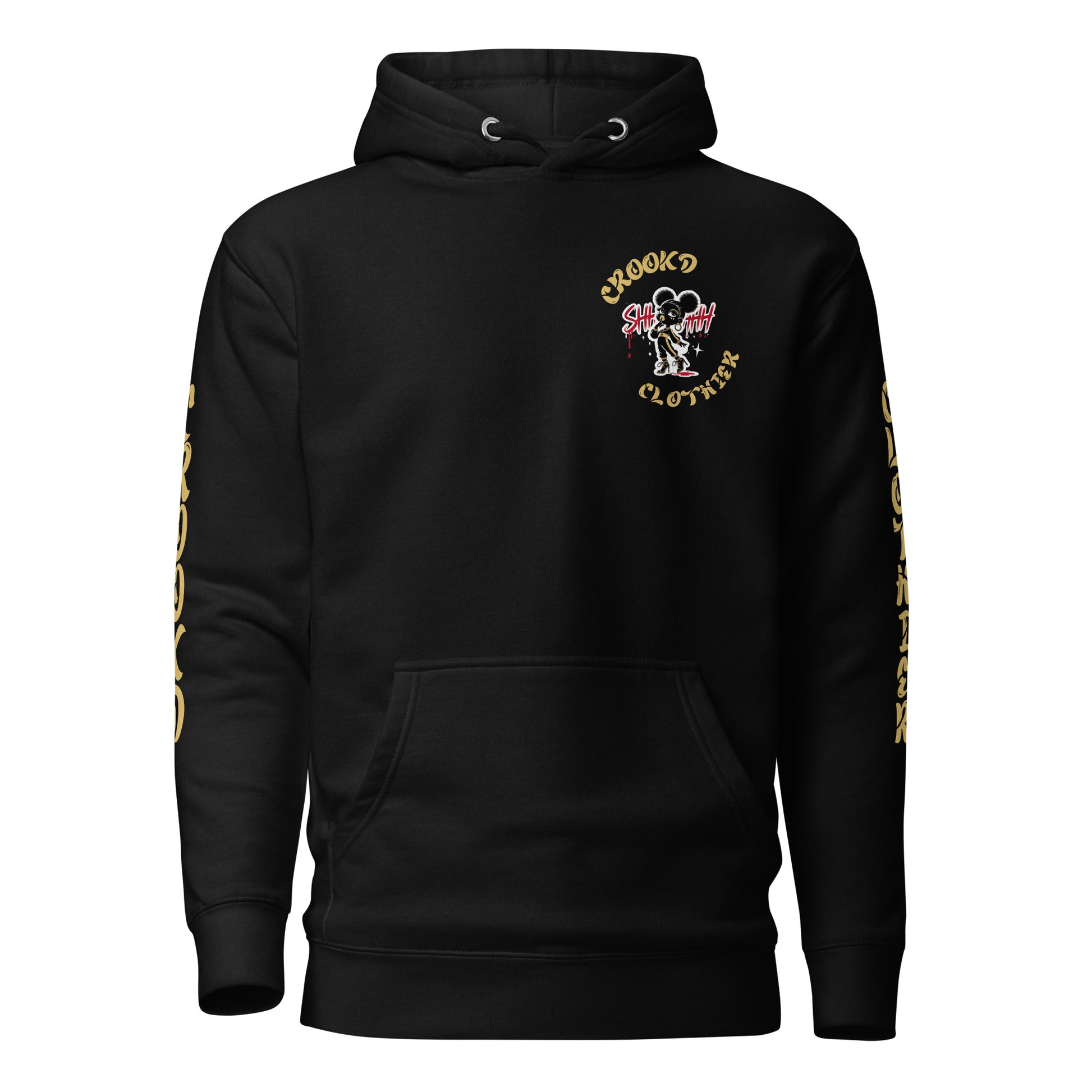 Women's Silent Allegiance Hoodie black