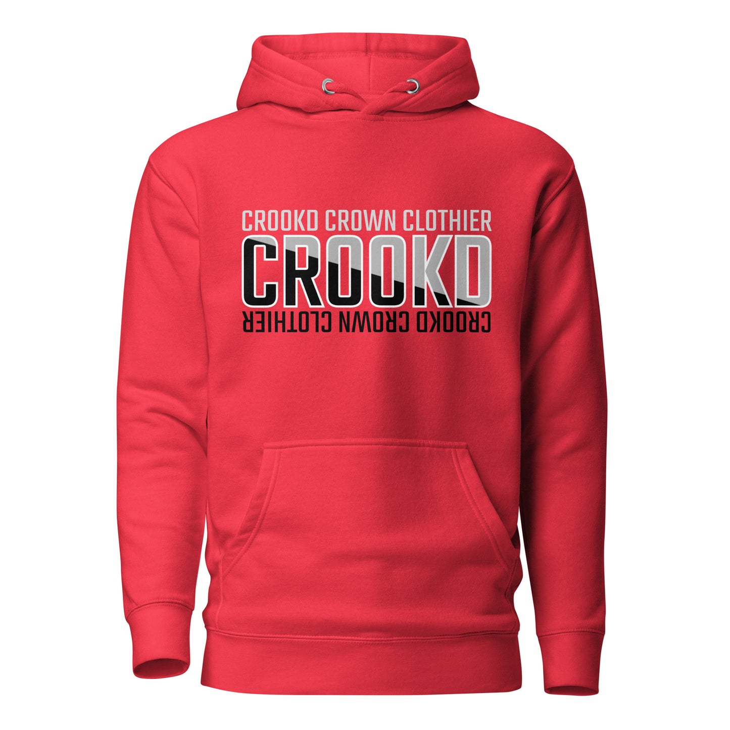 CROOKD Essential Hoodie – Red