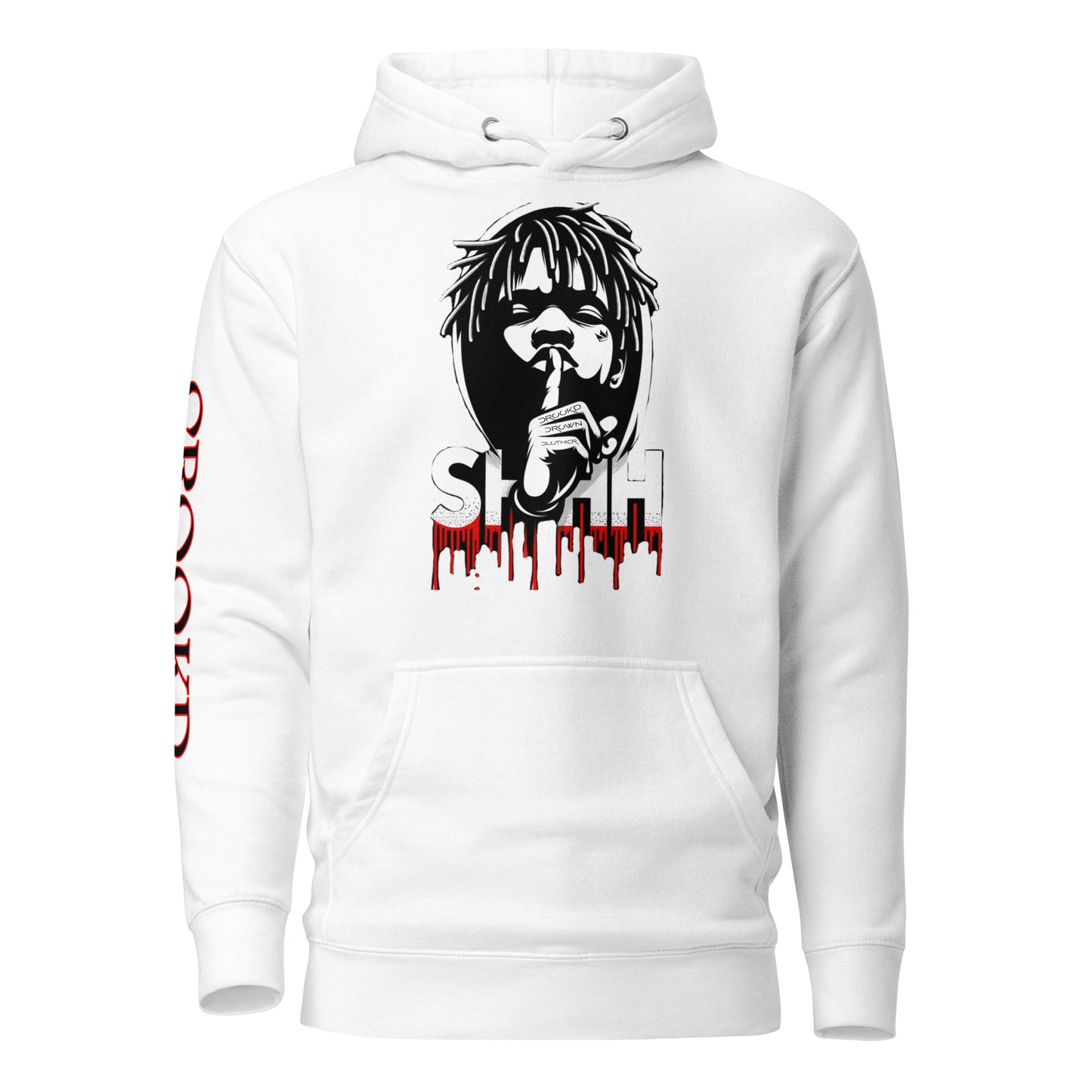 Silent Allegiance Hoodie white