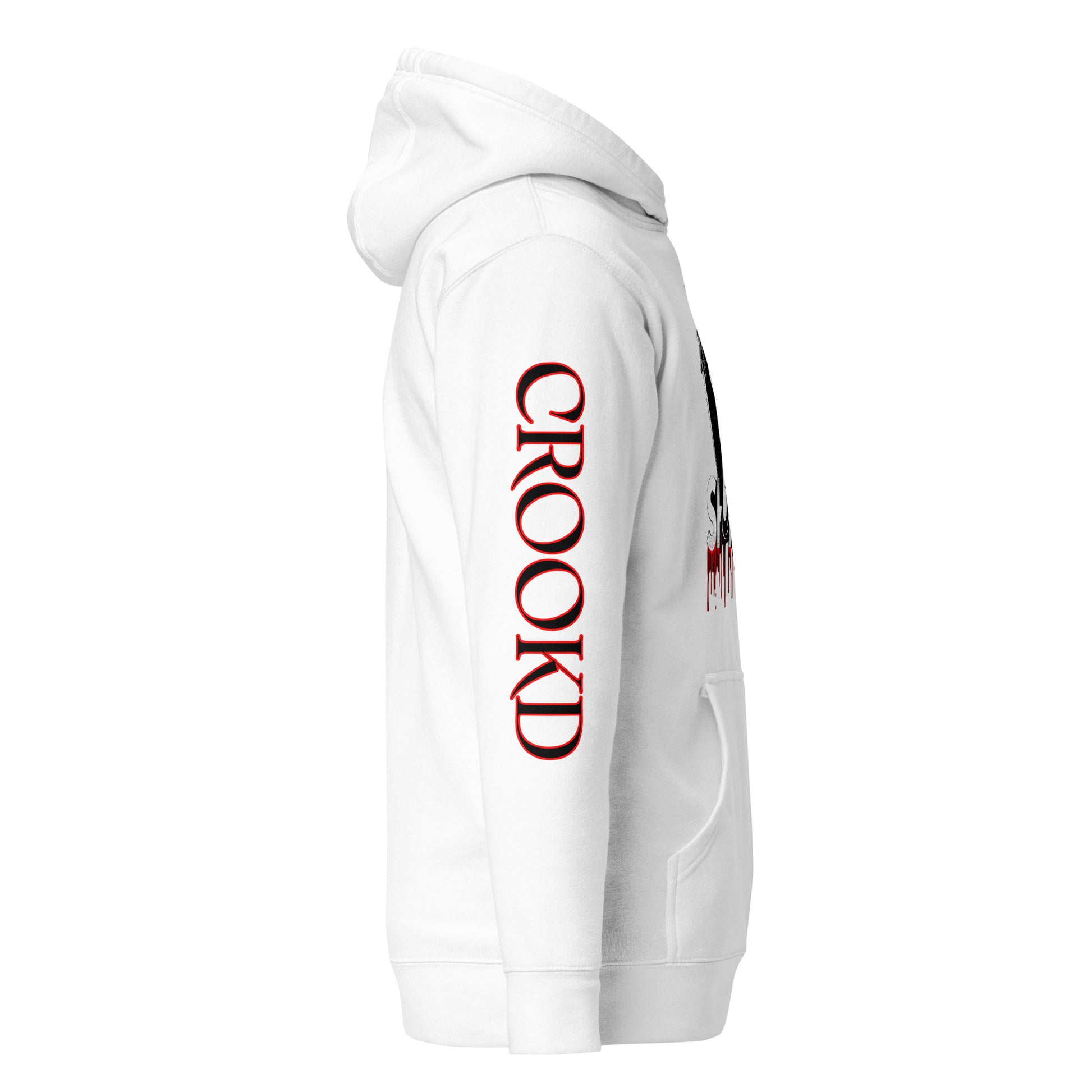 Silent Allegiance Hoodie white side